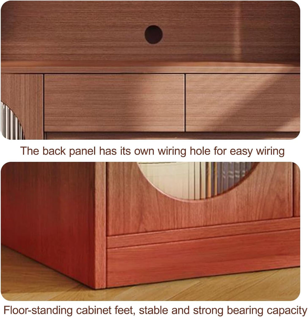 Kitchen Pantry Storage Cabinet, Tall Kitchen Storage Hutch Cabinet, Sideboard...