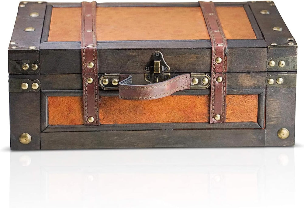 Brynnberg - Pirate Treasure Chest Storage Box - Marco 15x10.6x5,5" - Dur...