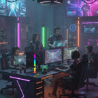 Universally Gaming Controller and Headsets Organizers with ABS Construction for PC Gaming Accessories