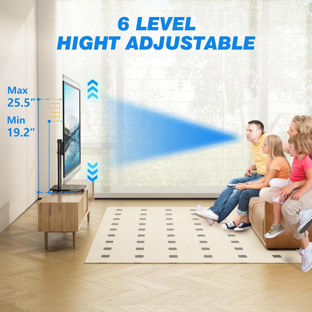 Rfiver Universal Swivel TV Stand for 27-50 55 60 Inch TVs | Height Adjustable...