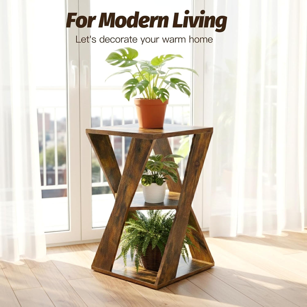 End Table Modern Wooden Side Table, Nightstand for Small Spaces, End Table fo...