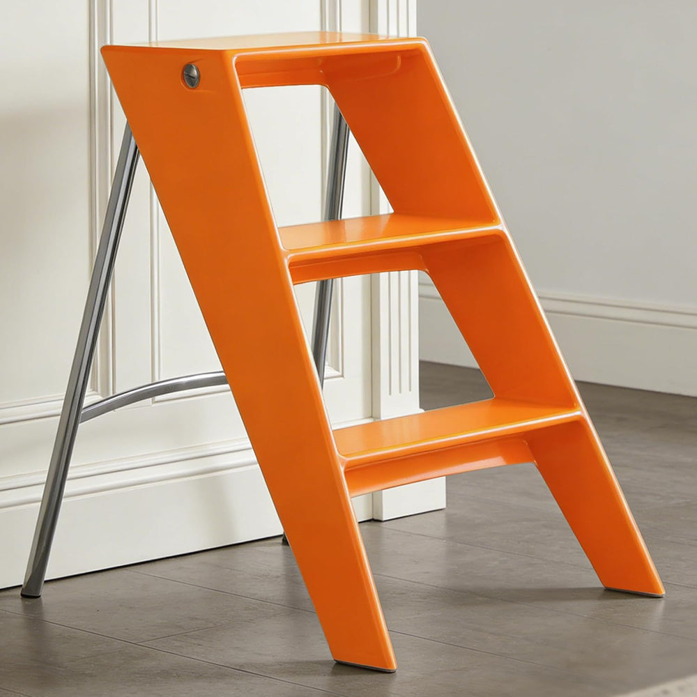 HOTEAGLE Modern Folding Chair - Multifunctional Design Doubles as Step Stool ...