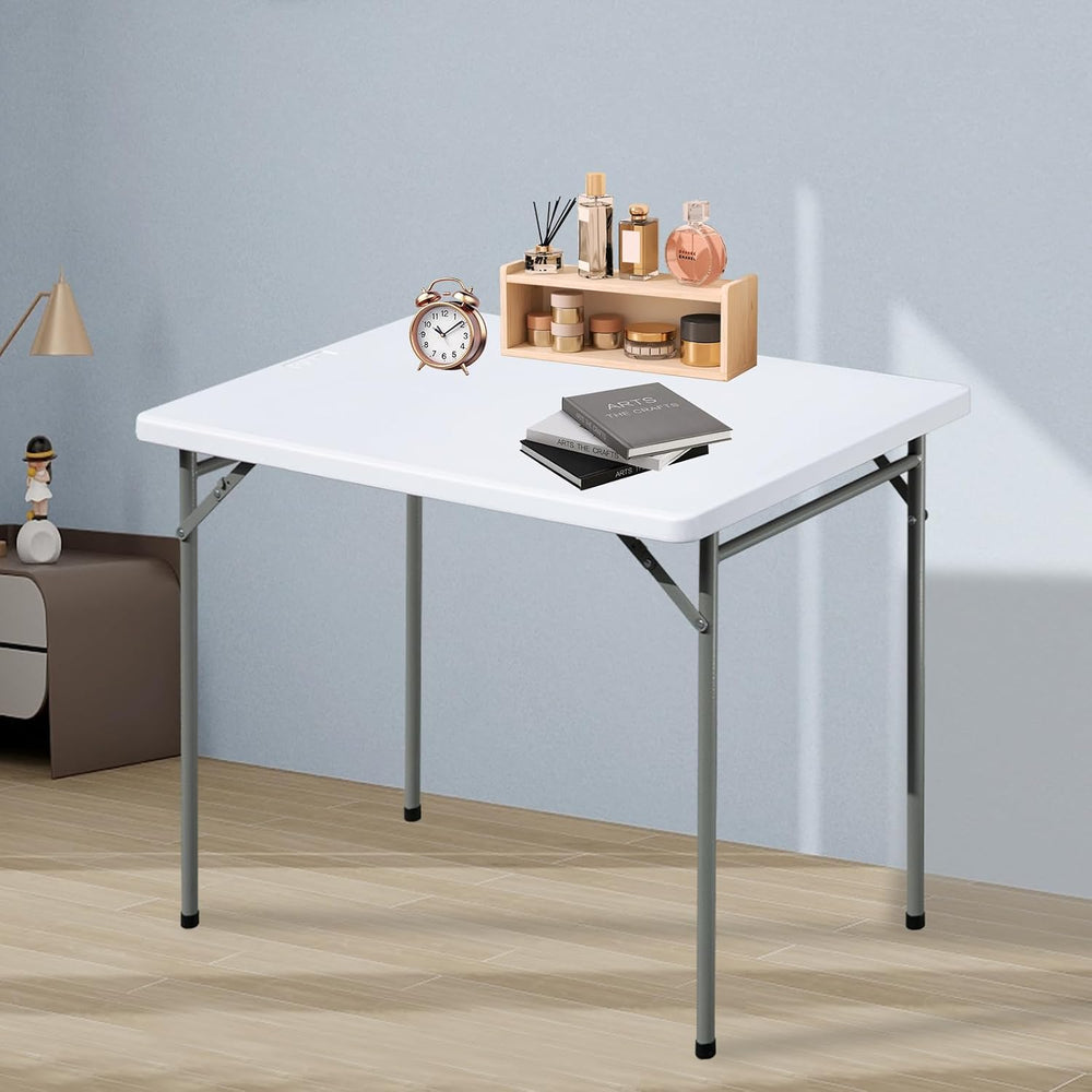 Folding Table 3ft Rectangular All-Occasion Plastic Folding Event Table for In...