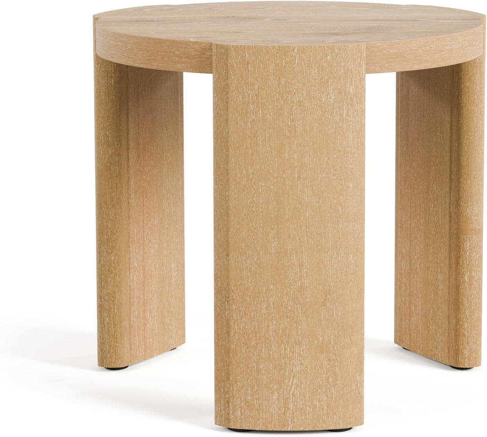 Furniture of America Carys Modern Solid Wood 2-Piece Coffee Table and End Tab...