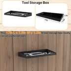 Wall Mount Screwdriver Organizer, Plier Organizer, Hammer Rack, Hand Tool Organizer and Storage Rack Wall Mount for Workshop Shed Garage Workbench Home, 4 pack
