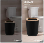 IMAVO Bathroom Accessories Set,Black Bathroom Set,11 Pieces Bathroom Accessory Set,Trash Can for Bathroom Accessories Décor and Housewarming Gifts