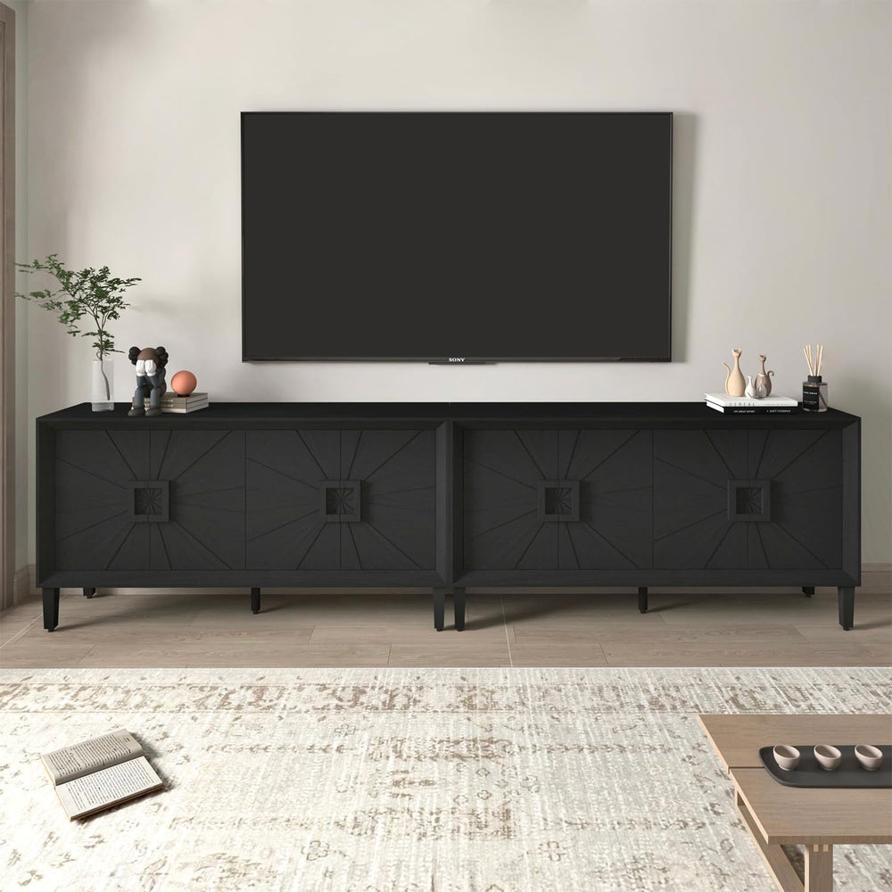 Large Buffet Sideboard Cabinet with Storage,60" Modern Cedenzas Buffet T...