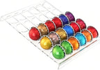 Coffee Pod Drawer Organizer, 30-Capsule Storage Tray，Keep Your Kitchen Drawer Neat with This Universal Coffee Pod Holder ， Perfect for Storing All Your Capsules.