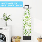 JUYSON Ironing Board Holder Wall Mount for T&Y Leg Ironing Board Hanger, Small Wall Mounted Ironing Board, Iron Holder Wall Mounted for Laundry Room