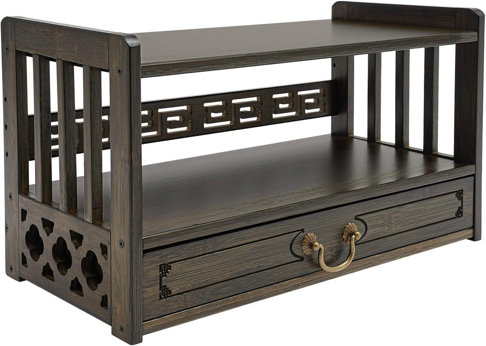 Altar Table with Drawer, Altar Shelf & Meditation Table for Spiritual, Ba...