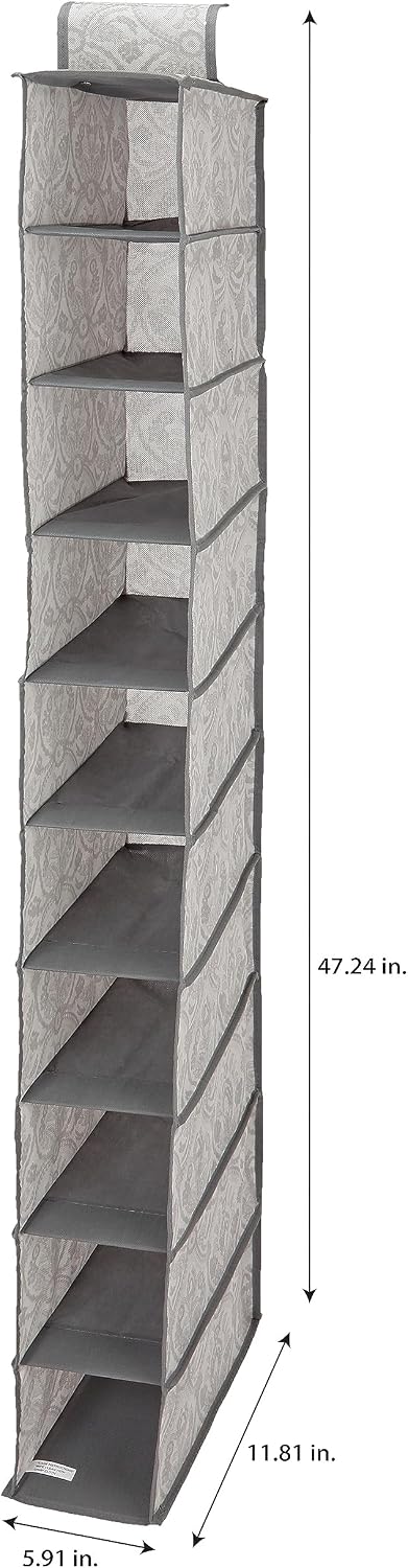 Laura Ashley 10 Shelf Shoe Organizer in Almeida