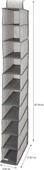 Laura Ashley 10 Shelf Shoe Organizer in Almeida