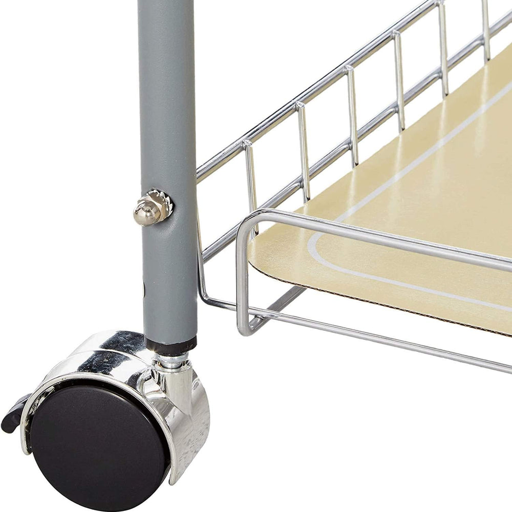 Safco 12 Compartment Tubular Steel Wire Mobile Roll File |100lbs Total Load C...