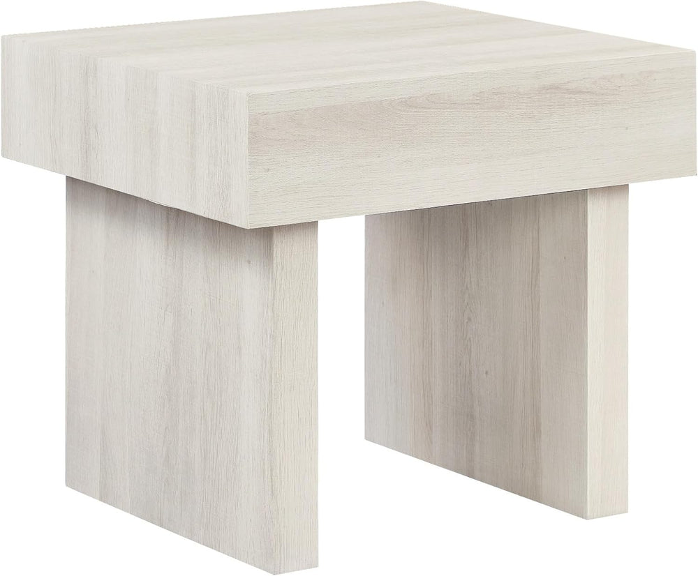 Penau Modern Accent End Table, Contemporary Rectangular Side Table with MDF W...