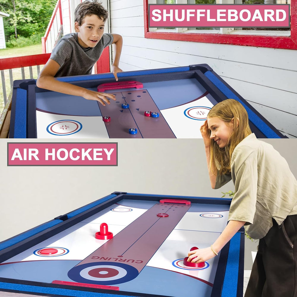 5in1 Multi-fuction Games Table,Folding Multi Game Combination Table Set with ...