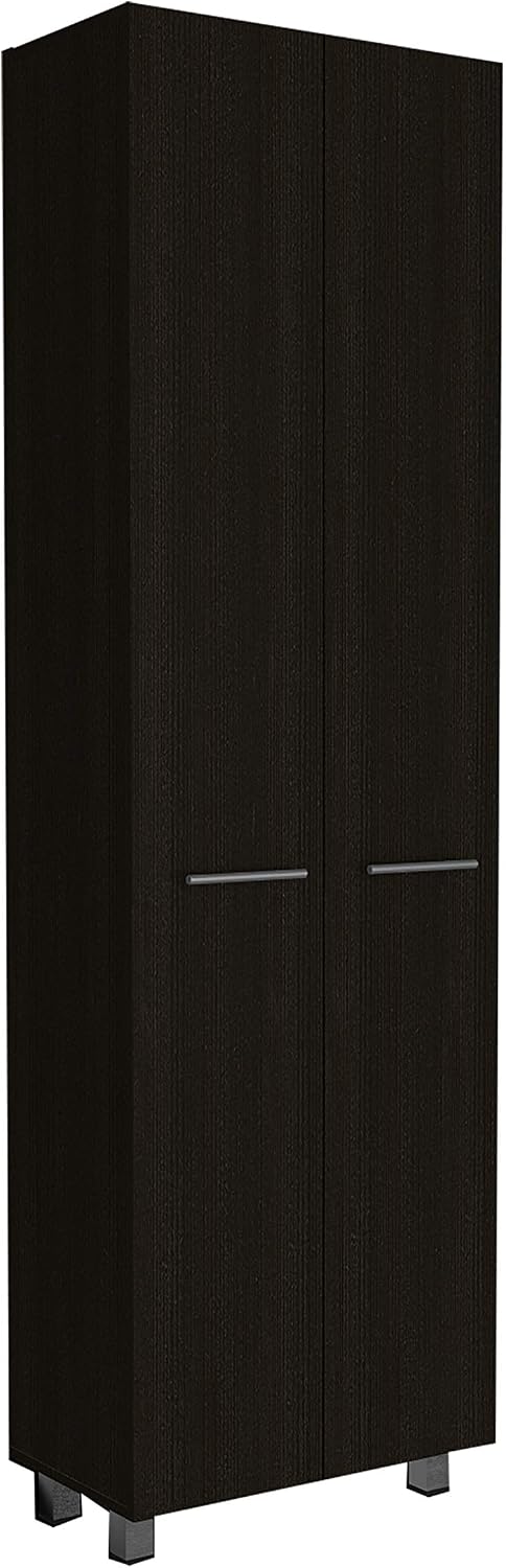 23.6" D*14.5" W*78.7" H Freestanding Kitchen Pantry with 4 She...