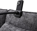 Ball & Cast 109" Oversized Sectional Sofa,Comfy Cloud Couch W/Movable Storage Ottoman,L Shaped Sectional Sofa W/USB Charging Port,Phone Holder&Side Pocke,Chenille Fabric,for Living Room,Gray