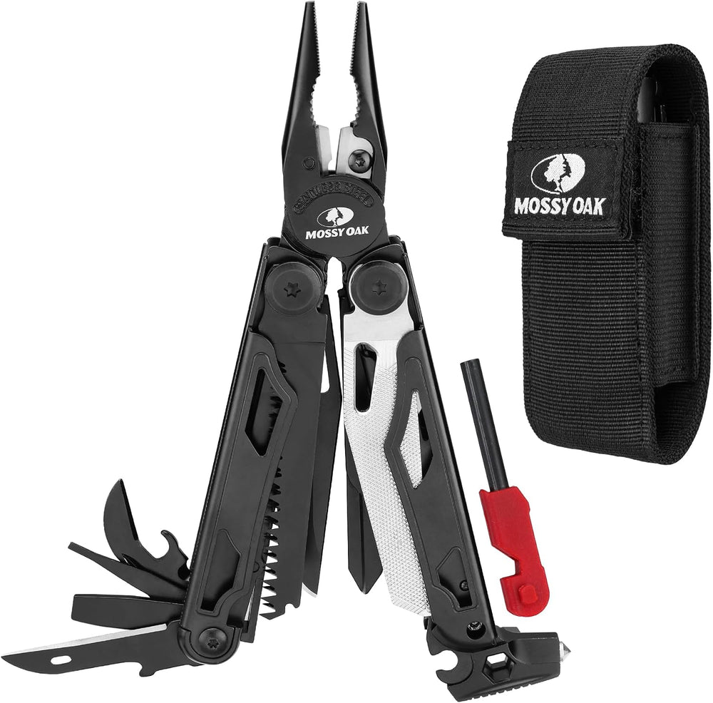 MOSSY OAK 19-in-1 Multitool Pliers Stainless Steel Self-Locking
