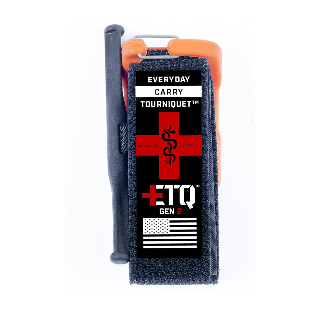 Snakestaff Systems Tourniquet - ETQ Gen 2 Made in The USA | EDC Gear for Trau...