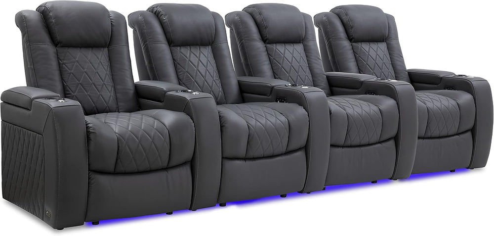 Valencia Tuscany Home Theater Seating | Premium Top Grain Italian Nappa 11000...