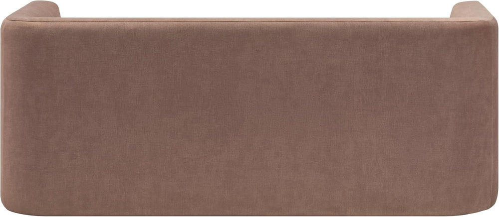 Livabliss Maryann Modern Bench, 24" H x 60" W x 23" D, Clear
