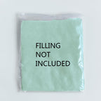 YuppieLife 4FT Replacement Bean Bag Cover, Large Sofa Cover, Light Blue | No Filler, Fill with foam/beans, 300gsm canvas, Sturdy & breathable, Wide opening, Machine washable