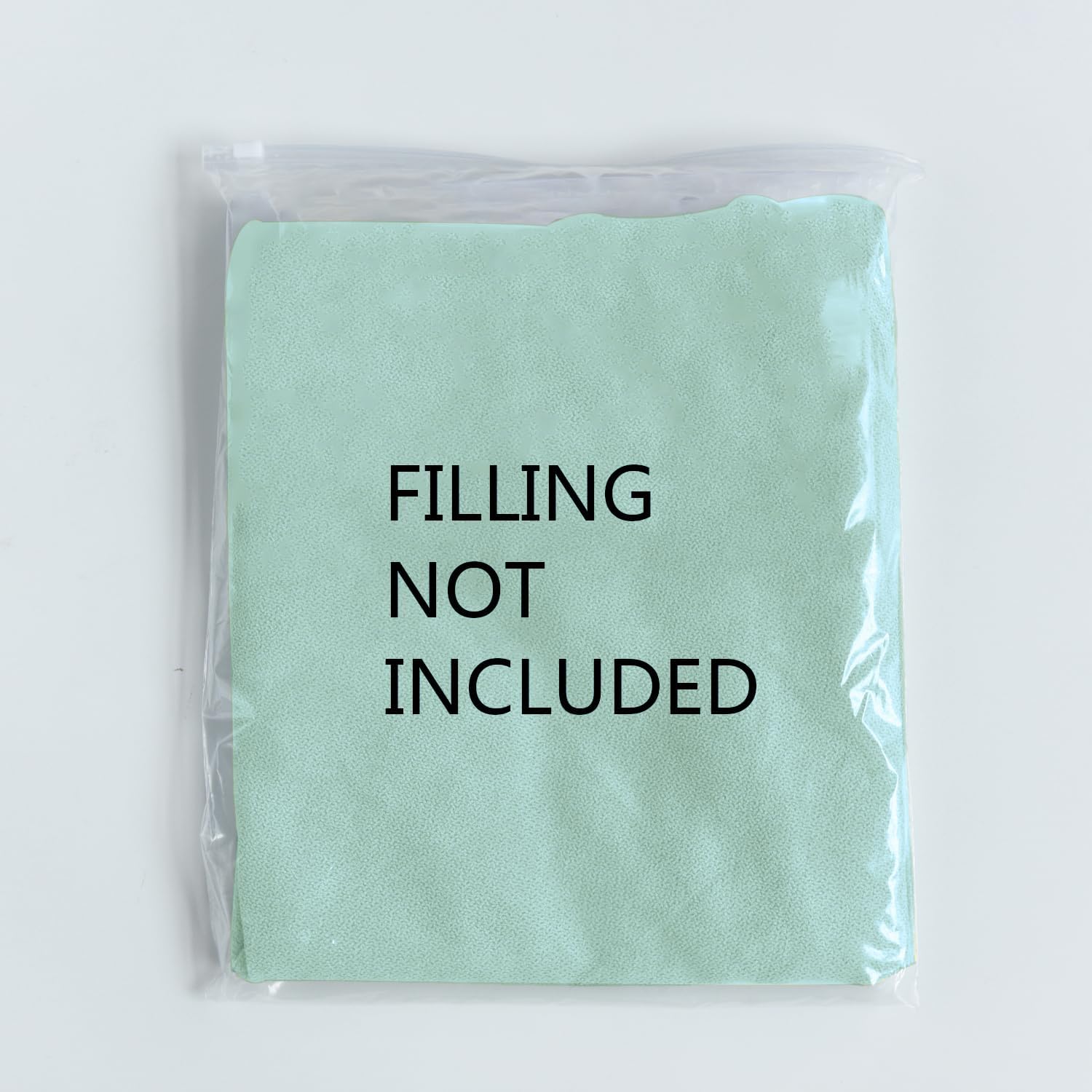 YuppieLife 4FT Replacement Bean Bag Cover, Large Sofa Cover, Light Blue | No Filler, Fill with foam/beans, 300gsm canvas, Sturdy & breathable, Wide opening, Machine washable
