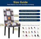 Chair Covers,Stretch Kitchen Chair Covers/Dining Chair Covers for Dining Room 8 Pack, Removable Washable Dining Chair Slipcovers for Home, Hotel, Banquet