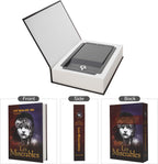 Real Paper Transfer Book Safe, Hollow with Secret Hidden Compartment, Key Lock, 8.7"×6"×2" (Les Miserables-Key)