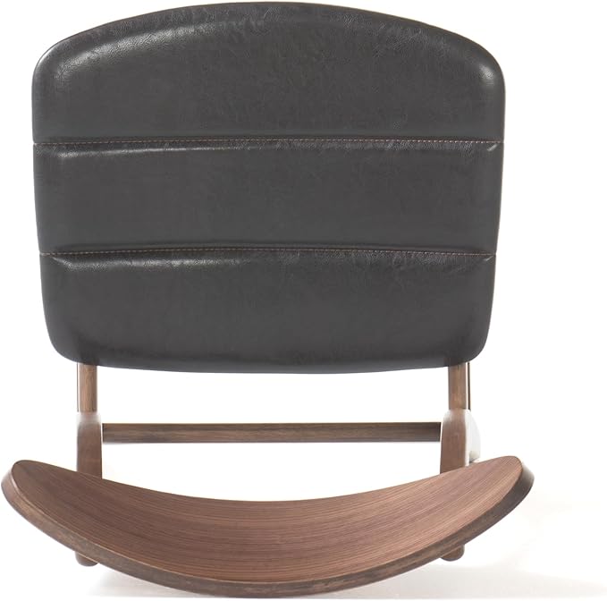 Christopher Knight Home Alva Mid-Century Modern 7 Piece Dining Set with A-Frame Table, Dark Brown and Walnut