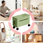 Socket Storage Rack, Compact & Space-Saving, 32.5x15.5x17.5cm, Wire Storage Container, Cable Management Box, Stylish & Functional, for Home, Office, Dorm, Gaming, TV Stand, Desk, Computer