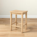 Grain & Grove Smith Bar Stool, Counter Height, Blonde
