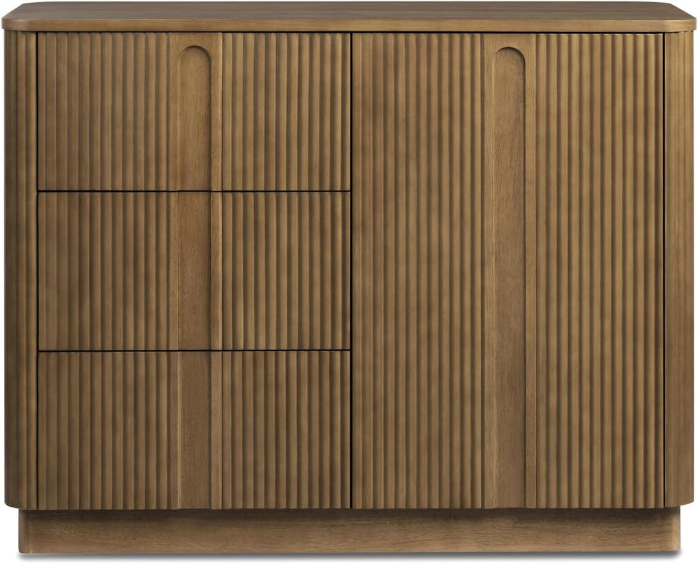 Teamson Home 42'' W Scandinavian Style Sideboard with 3 Drawer 1 Door...