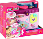 Electronic Jewellery Box with Voice Recorder - Secret Compartment - 25 Surprises - Accessories for Jewellery Making - Age 5