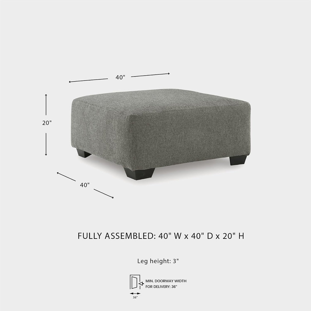 Signature Design by Ashley Revenna Casual Square Upholstered Oversized Accent...