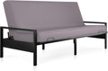 Milliard Memory Foam Futon Mattress – Full Size (Frame Not Included) (Grey)