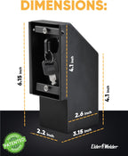 Elder Welder® Electrical Outlet Hidden Wall Safe | 100% Real Wall Plate Included | Easy to Install | Hidden Safe for Money | Wall Safes Between Studs | Secret Storage | Invisible Safe