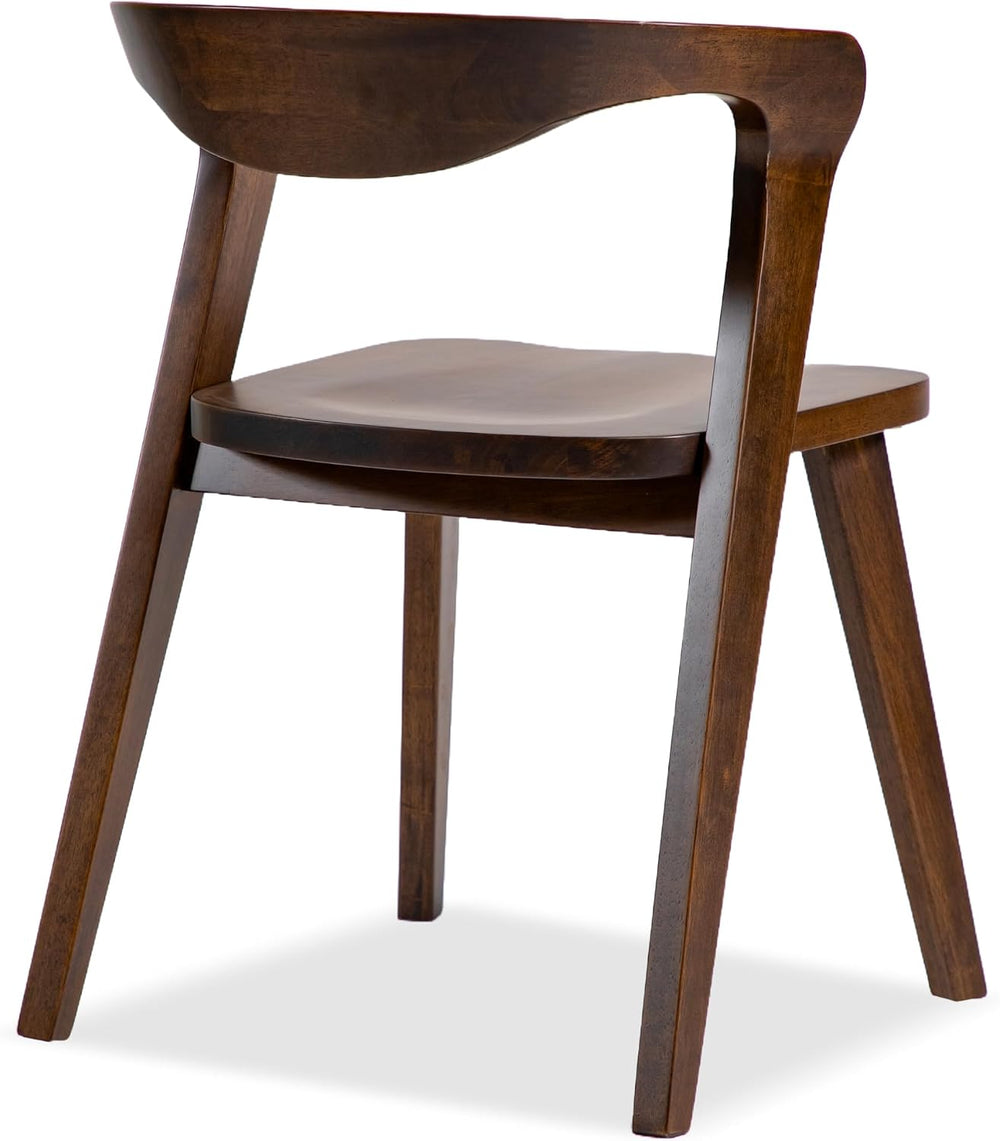 Furniture of America Nazaen III Mid-Century Modern Solid Wood 5-Piece Live Ed...