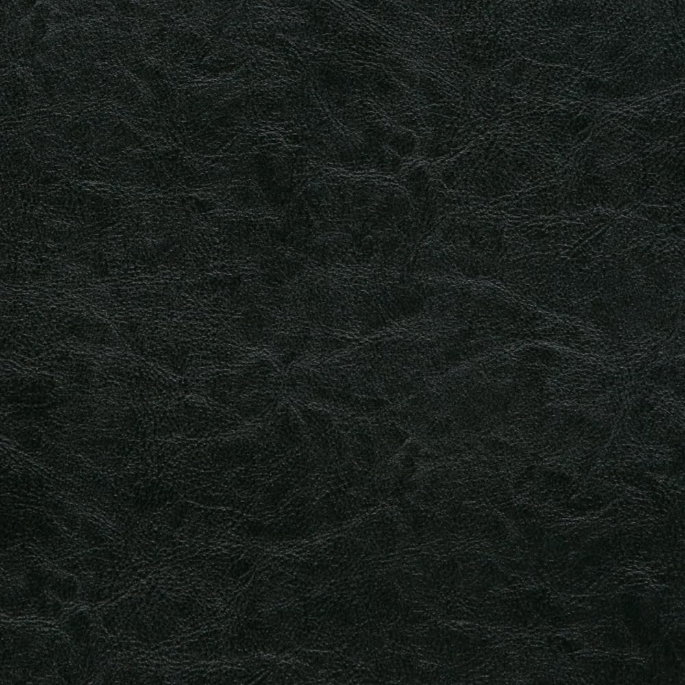 SIMPLIHOME Avalon 48" Wide Vegan Leather Ottoman in Carbon Black
