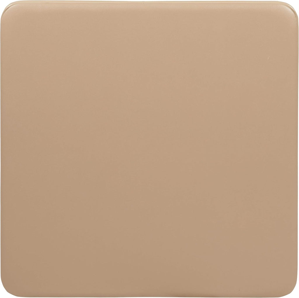 EMMA + OLIVER Kids Tan Folding Game and Activity Table - Toddler Table for Daycare Center