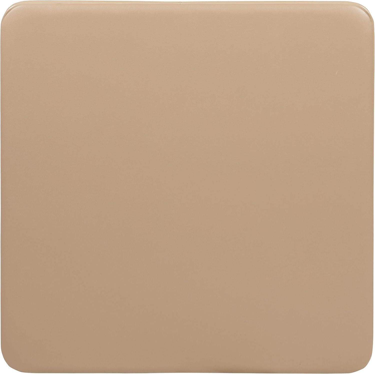EMMA + OLIVER Kids Tan Folding Game and Activity Table - Toddler Table for Daycare Center