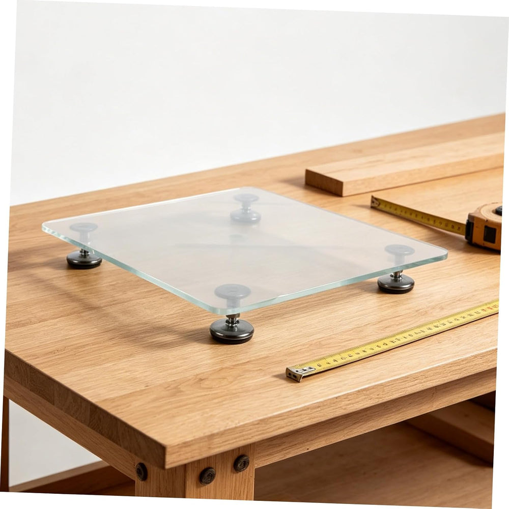Homoyoyo Adjustable Epoxy Resin Leveling Table with Acrylic Material, Easy Ho...
