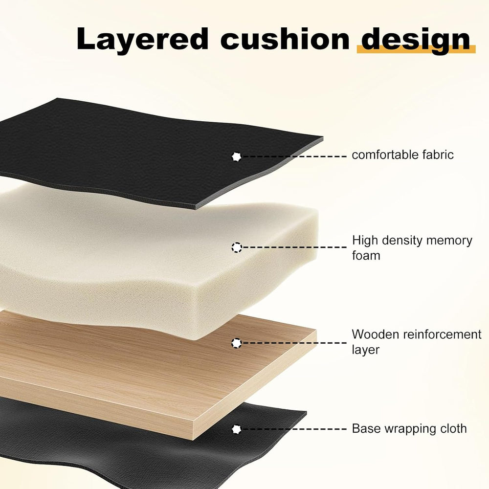 Furniliving Leather High Back Ergonomic Desk Chair, Adjustable Office Chair |...