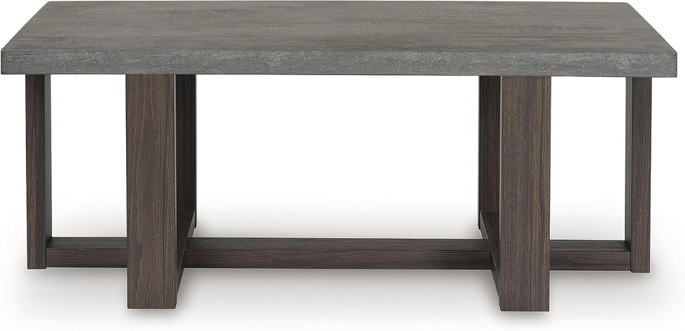 Signature Design by Ashley Dynnford Industrial Water Stain Resistant Table, S...