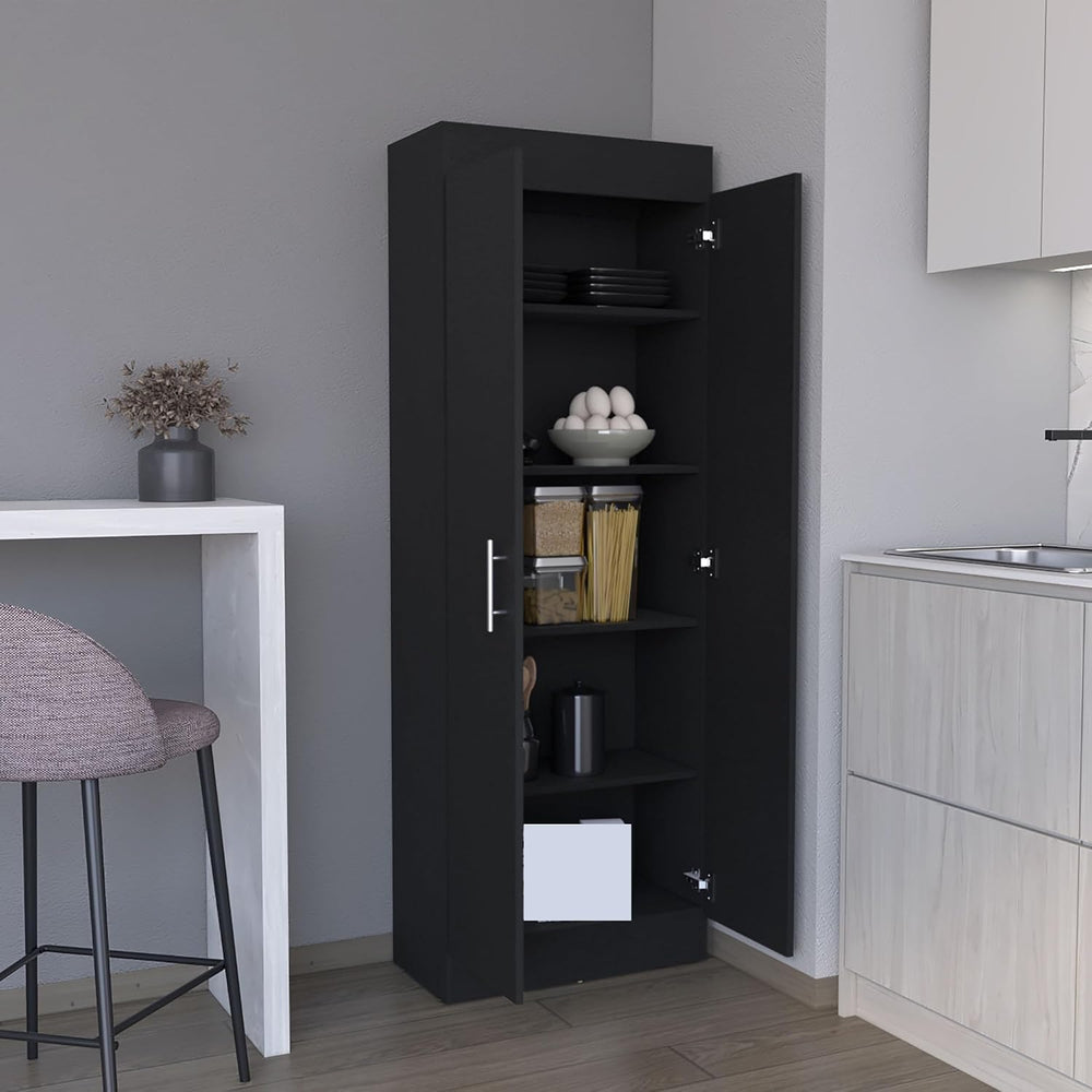 Pantry Cabinet Freestangding Sideboard, Storage Cabinet Locker for Living Roo...