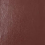 East West Furniture DOEN7-MAH-66 7 Piece Dining Table Set Consist of a Rectangle Dining Room Table with Butterfly Leaf and 6 Brown Faux Faux Leather Parson Chairs, 42x78 Inch, Mahogany
