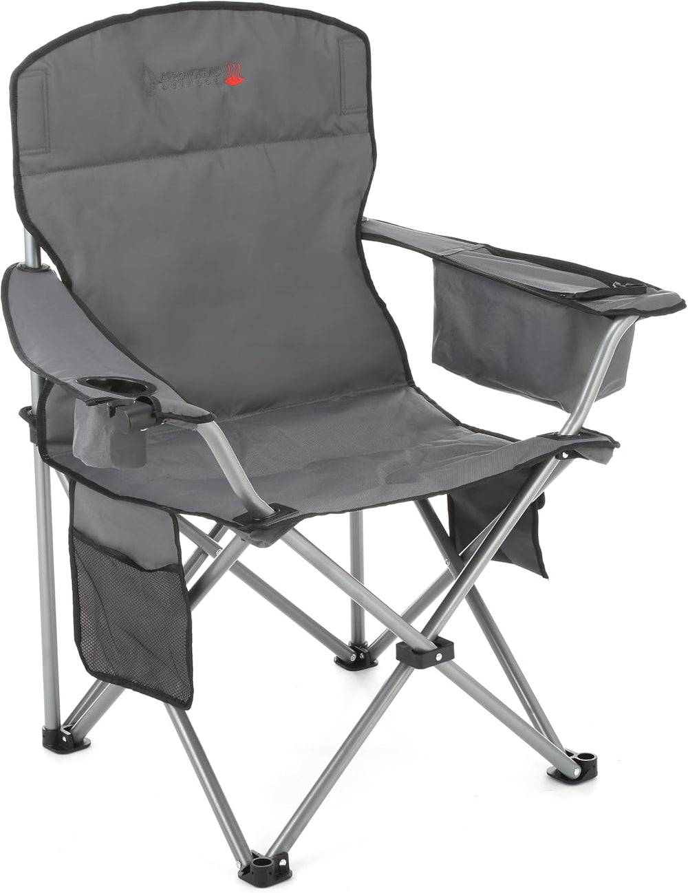 Folding Hammock Chair, Heavy Duty Camping Seat | Removable Footrest, Padded C...