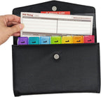 5 Times a Day Weekly Pill Box with Medication Wallet, Easy Secure Magnetic Closure, 5X Pillbox with Medication Schedule and Medical Alert Card (5 Time-a-Day Wallet)