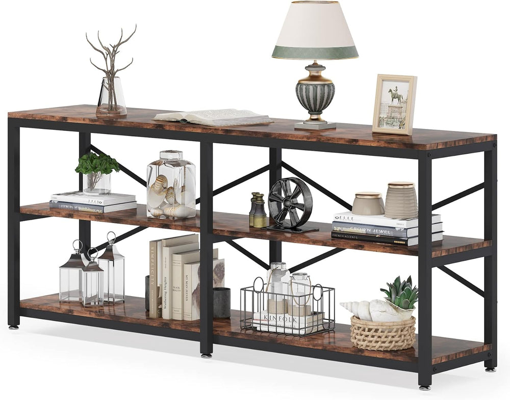 Tribesigns 70.9 Inch Extra Long Console Table, Modern Sofa Table Behind Couch...