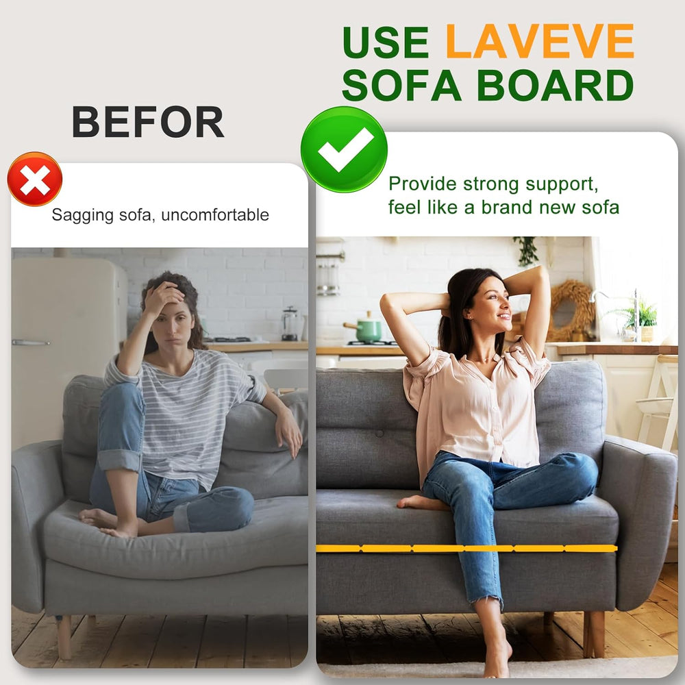 LAVEVE Heavy Duty Couch Cushion Support Board for Sagging Sofa, 21.5''...